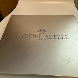 Faber-Castell Silver color pencil Tin